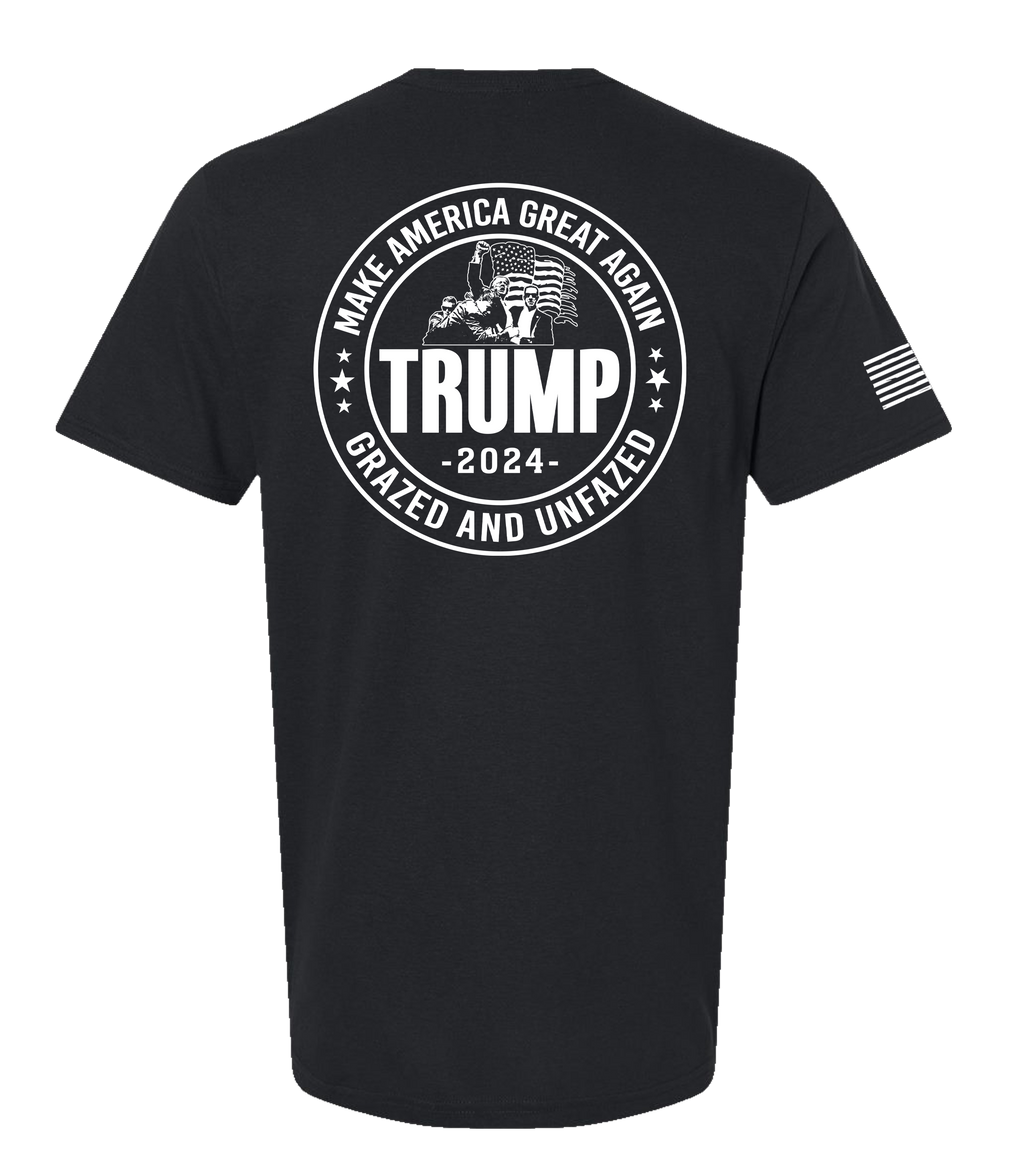 TRUMP "GRAZED & UNFAZED"