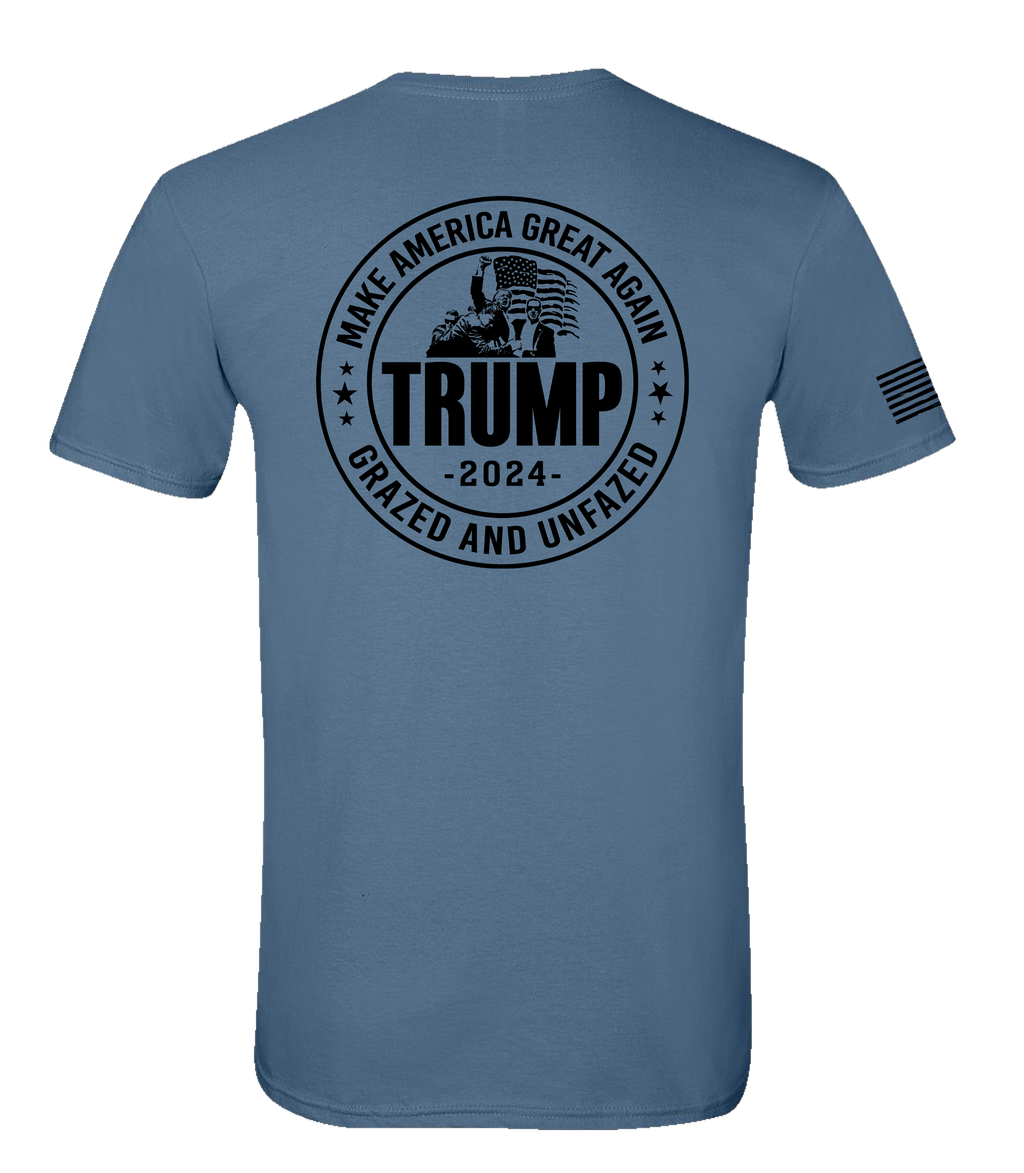 TRUMP "GRAZED & UNFAZED"