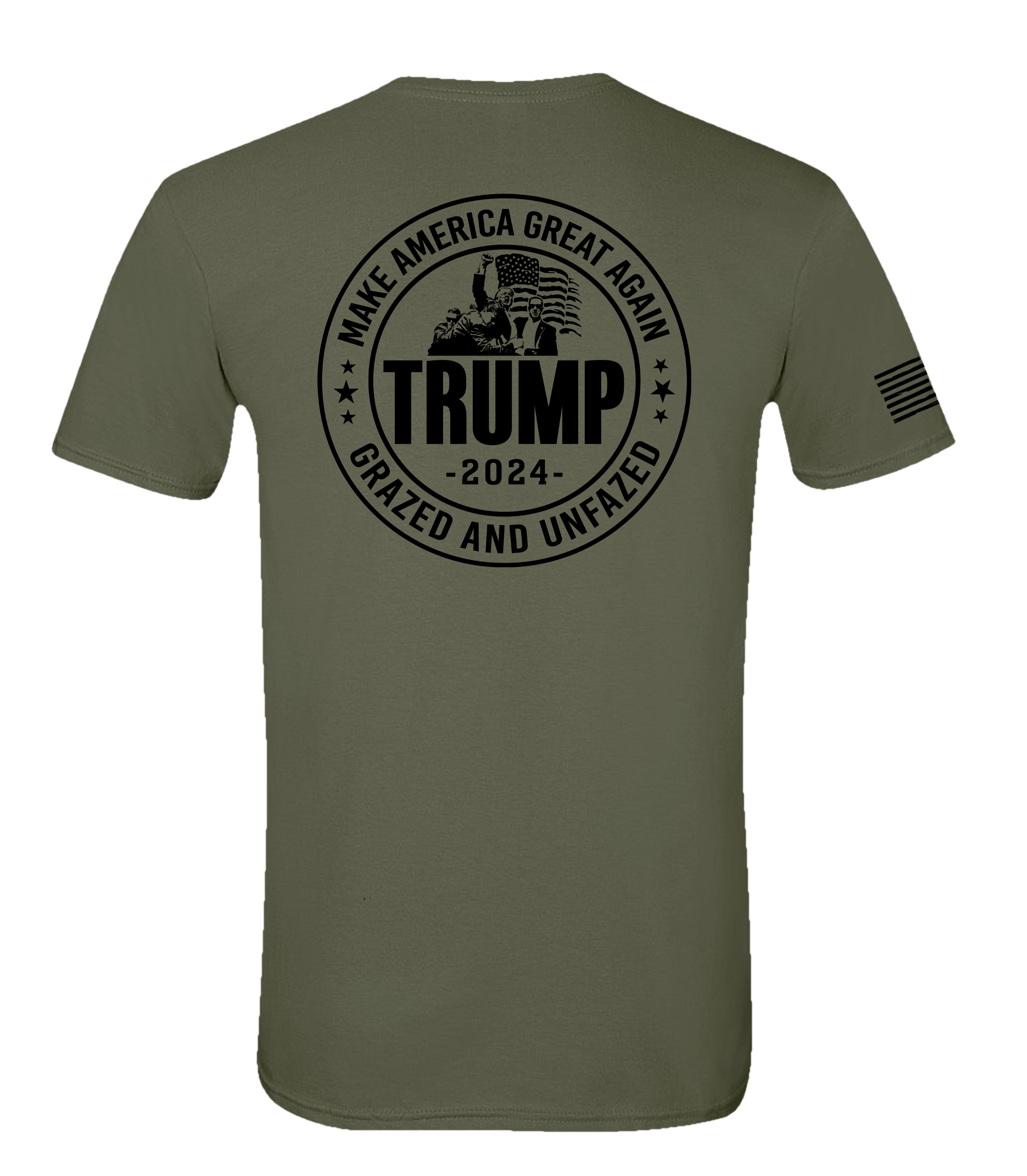 TRUMP "GRAZED & UNFAZED"