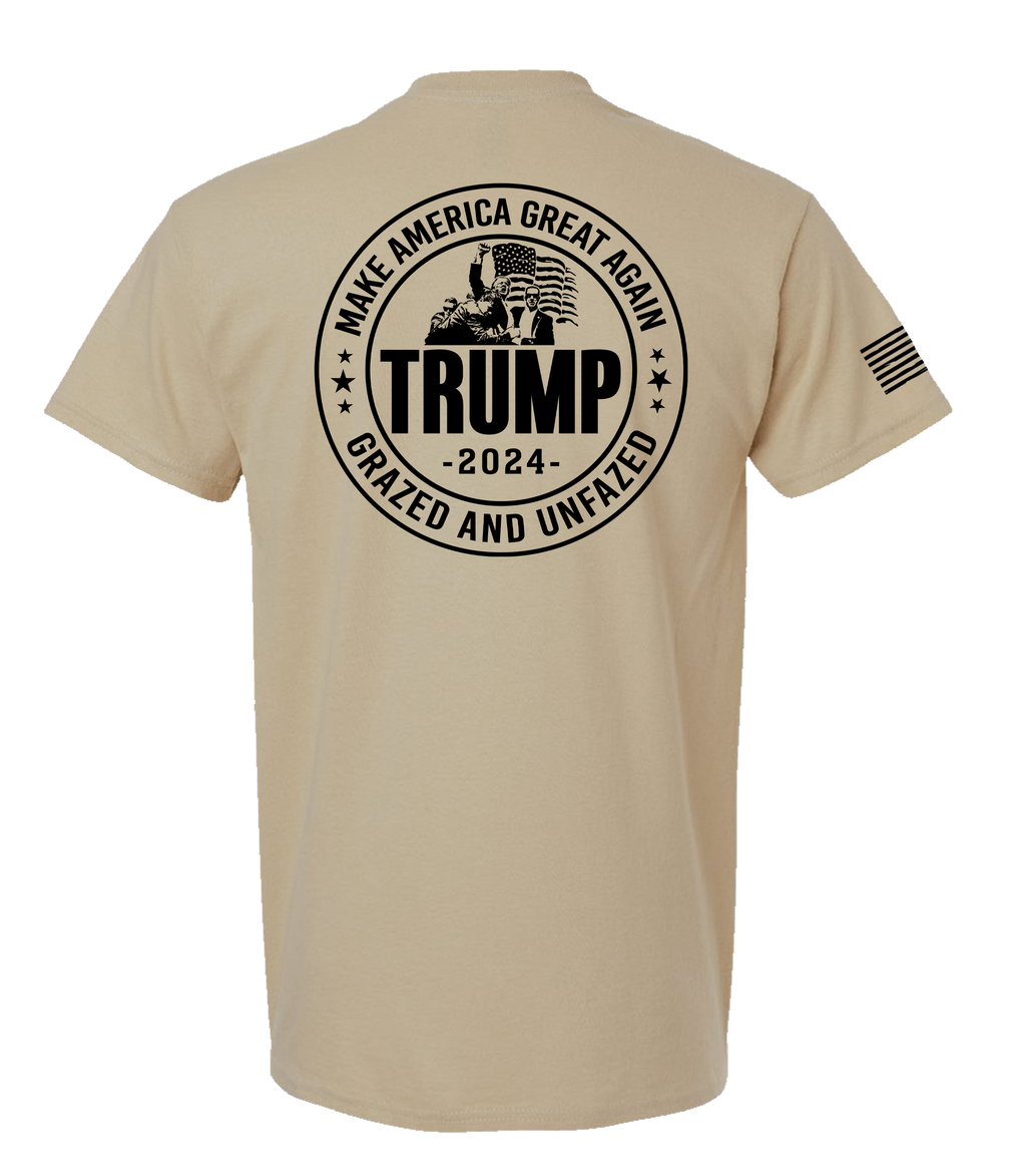 TRUMP "GRAZED & UNFAZED"