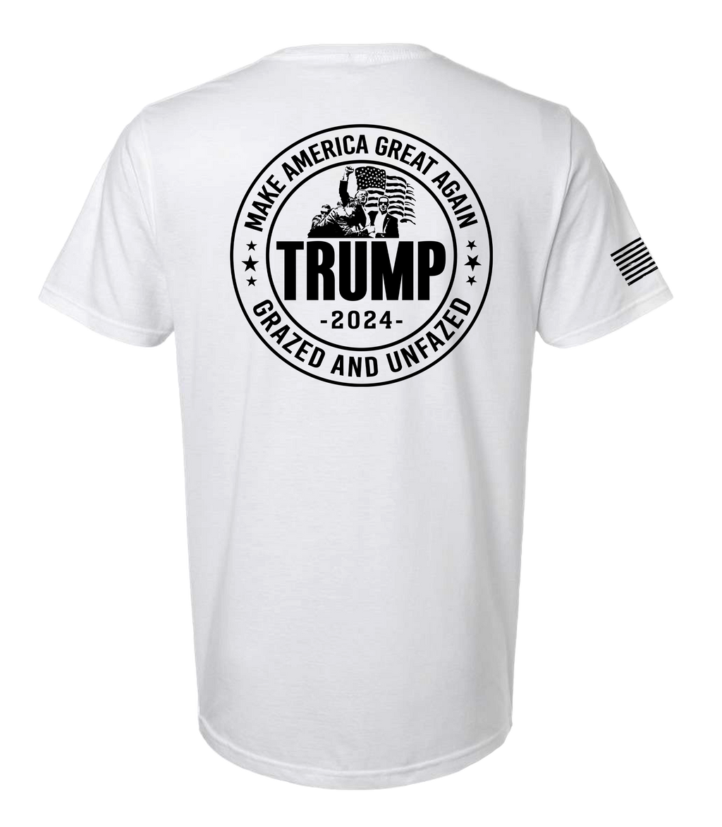 TRUMP "GRAZED & UNFAZED"